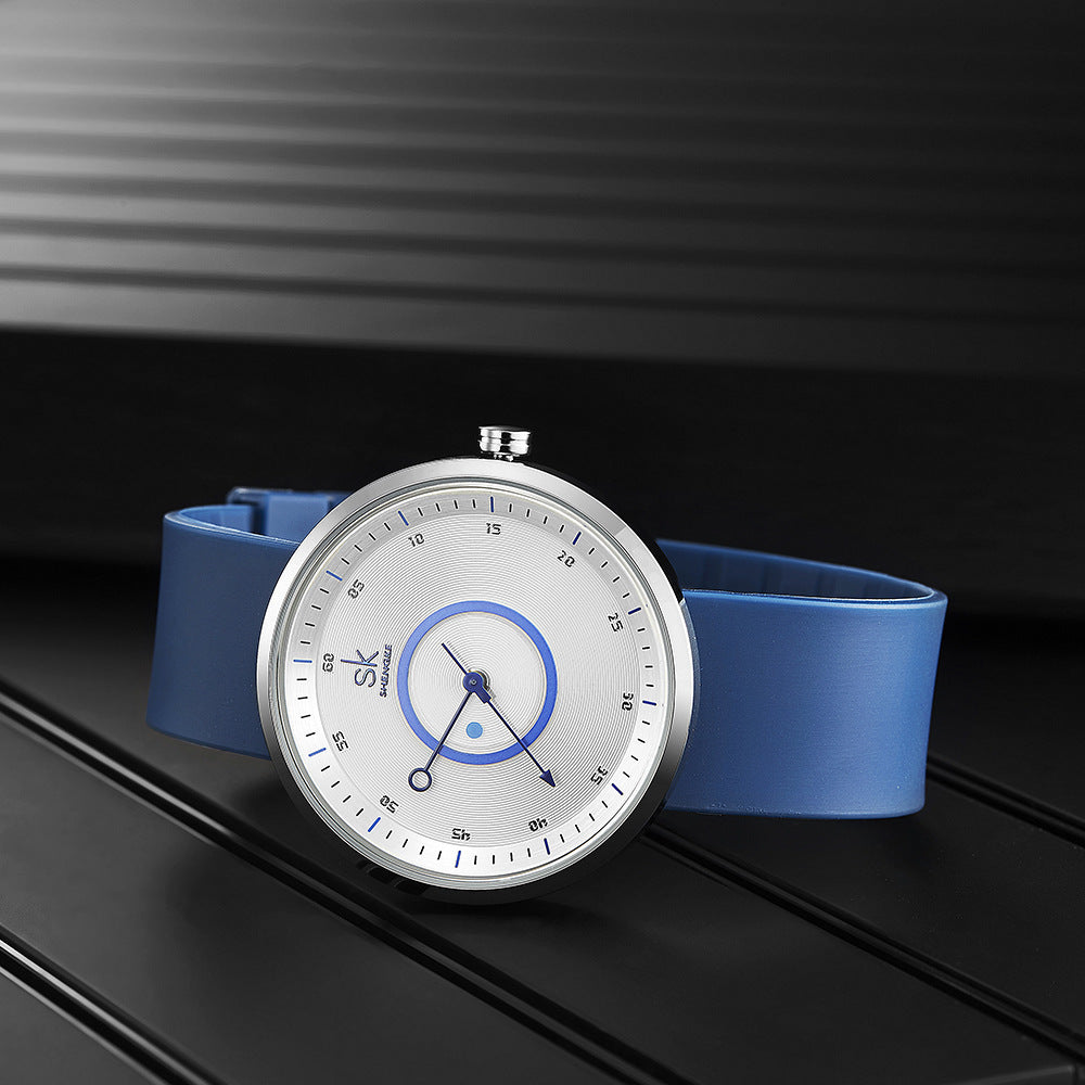 Unisex Circle Sword Hour Watch