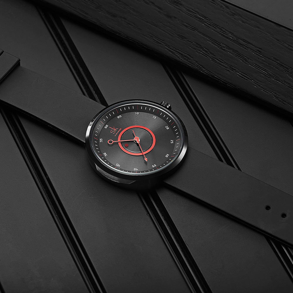 Unisex Circle Sword Hour Watch